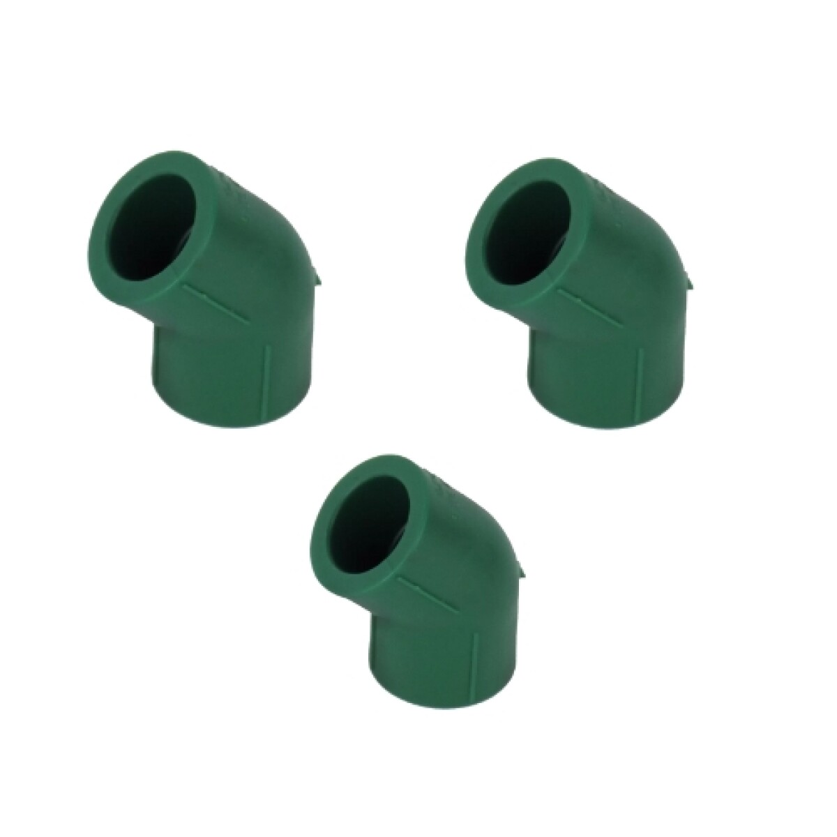 Codo Para Termofusión 45º Hembra Hembra 20mm Oferta X3 