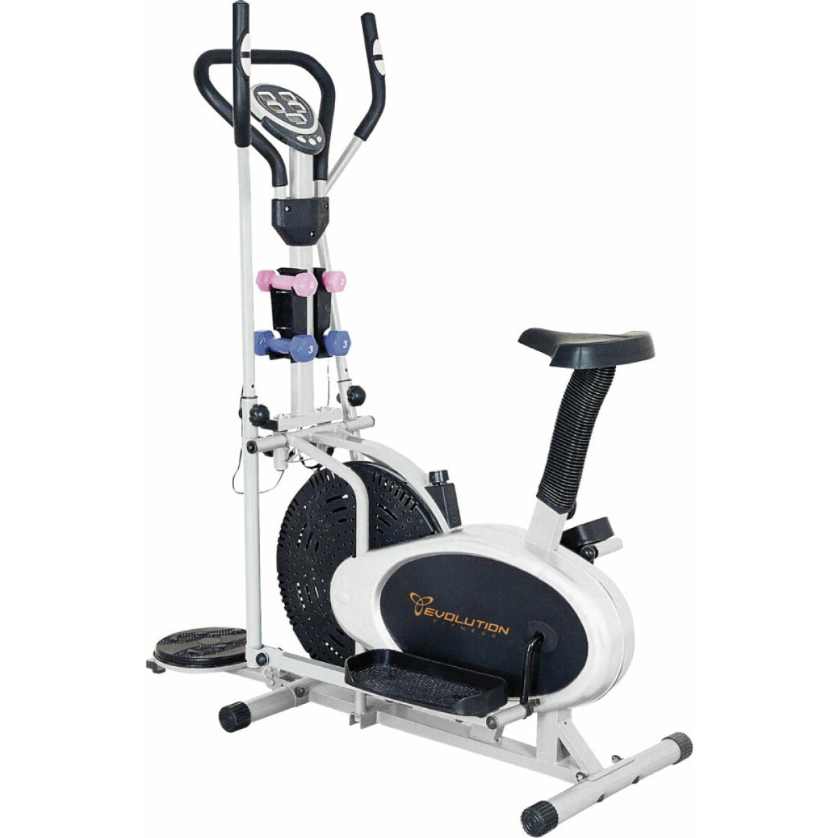 Bicicleta Elíptica Evolution Residencial con Asiento Evo Fitness 651 
