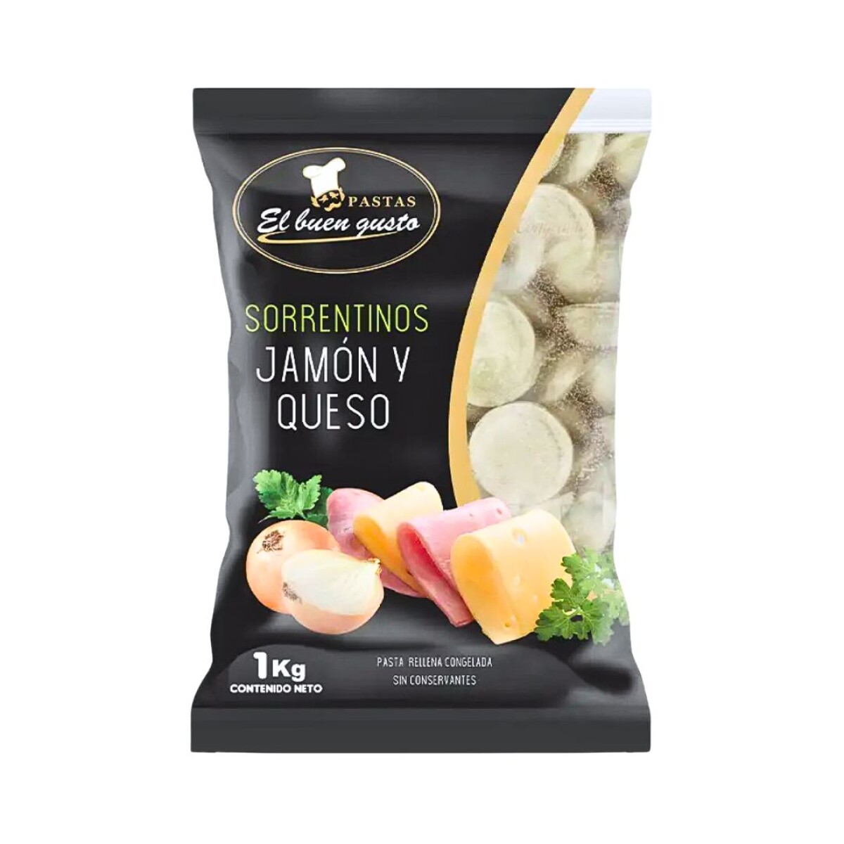 Sorrentinos de Jamón y Queso El Buen Gusto - 1 kg 
