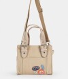 Cartera City Marron Beige