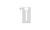 CMT Avellanador HM 521.001.11 pieza Cmt Avellanador Hm 521.001.11 Pieza