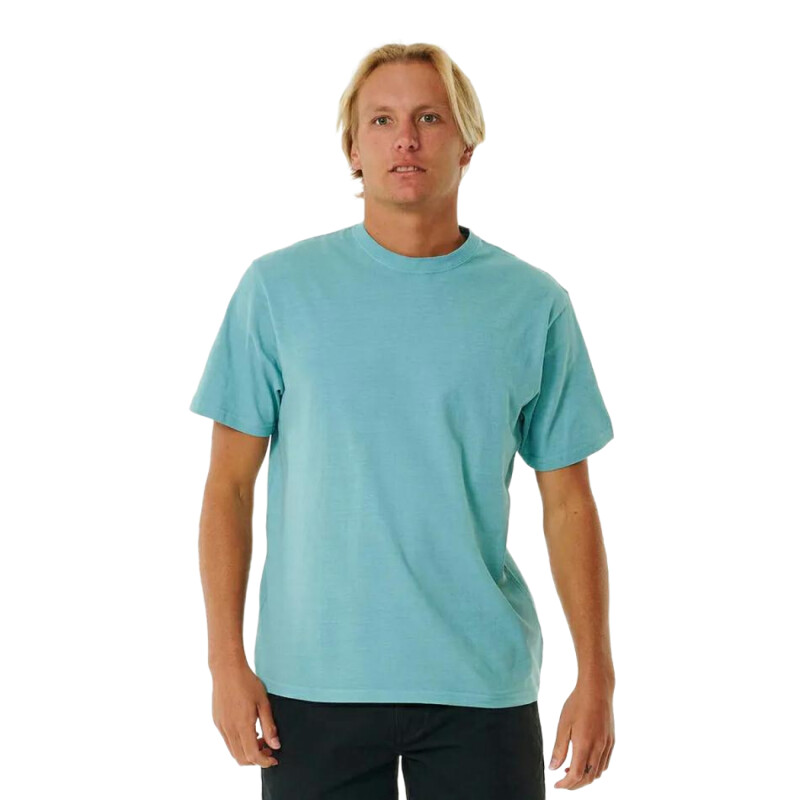 Remera MC Rip Curl Plain Wash-Celeste Remera MC Rip Curl Plain Wash-Celeste