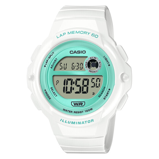 Reloj CASIO LWS1200H-7A3VDF en Resina Blanco Esfera 46mm 0