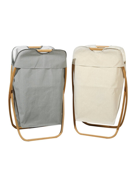 CESTO DE ROPA PLEGABLE 40x34x66CM BAMBOO SURTIDO CESTO DE ROPA PLEGABLE 40x34x66CM BAMBOO SURTIDO