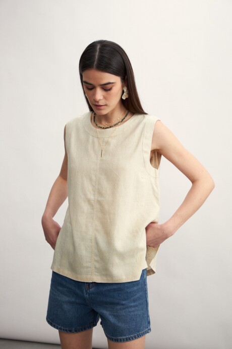 Blusa Martha Beige