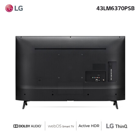 LG FHD 43" 43LM6370 AI Smart TV 001