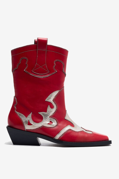 BOTA LORY WESTERN Rojo