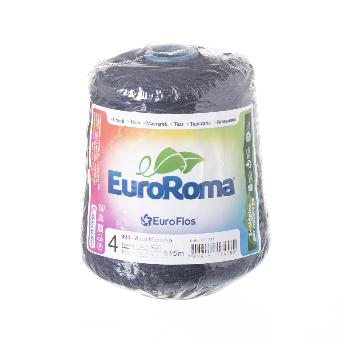 Euroroma algodón Colorido manualidades - azul marino 