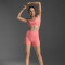 Polo Training Form Soft Touch Hi-Rise Comp Mujer Pink Glow/pink Glow