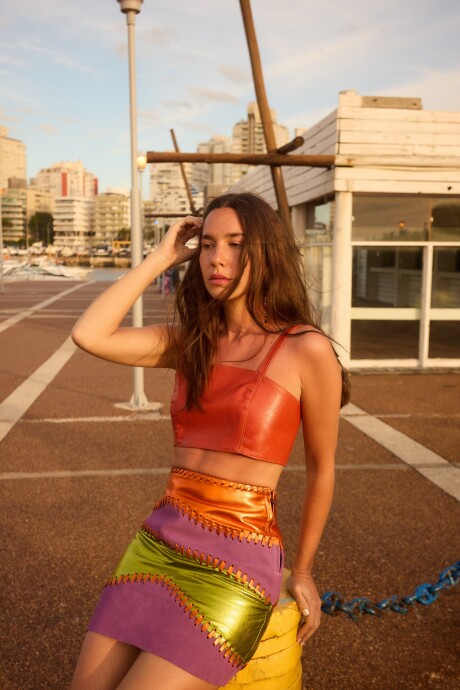 Handstitched Skirt Violeta
