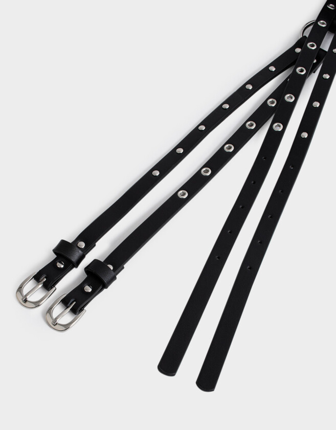 Cinturones y Fajas Cinturón Tachas - Negro
