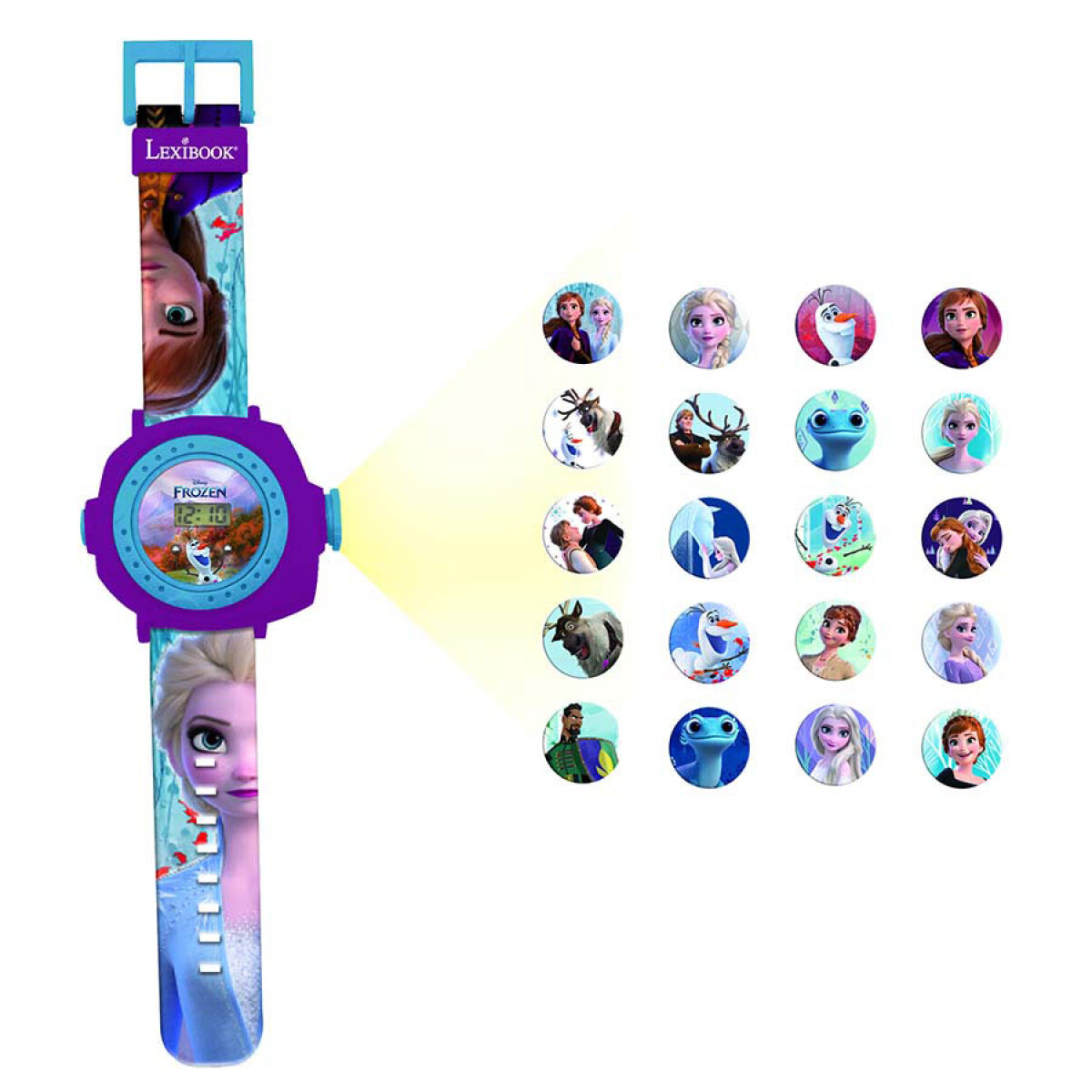 LEXIBOOK RELOJ DIGITAL C/PROY FROZEN DMW050FZ 