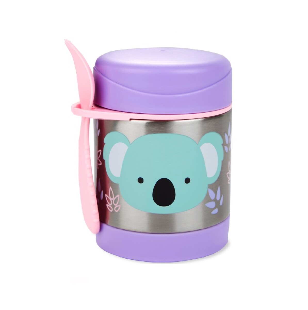 Tupper Skip Hop de Acero Inoxidable con Cuchara - KOALA 