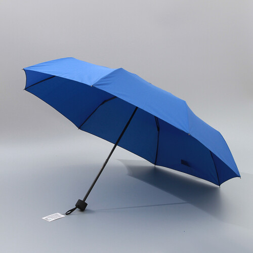 Paraguas Azul - 3 Pliegues Unica