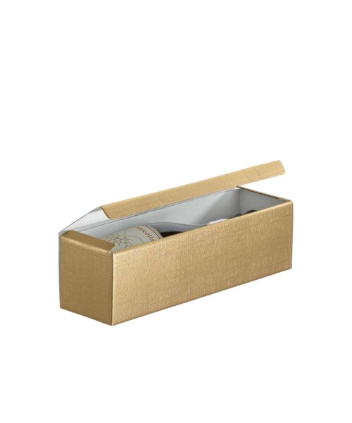 Caja rígida 1 botellas 34x9x9 - 1040 - SETA ORO Caja rígida 1 botellas 34x9x9 - 1040 - SETA ORO