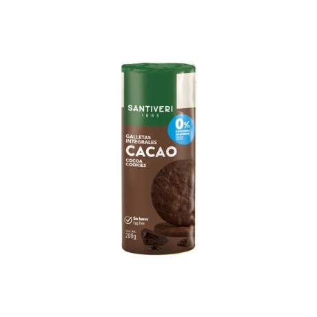 Galleta Integral Santiveri sin Azúcar 190GR DIGESTIVE-CACAO