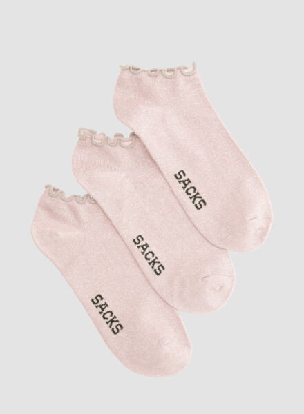 Pack x3 plantinas volado y lurex Rosa