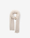Bufandas Special Price Bufanda Tejida - Marron Beige