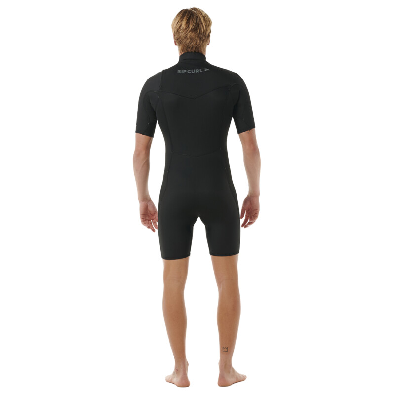 Traje Rip Curl Dawn Patrol 2/2 Chest Zip Spring - Negro Traje Rip Curl Dawn Patrol 2/2 Chest Zip Spring - Negro