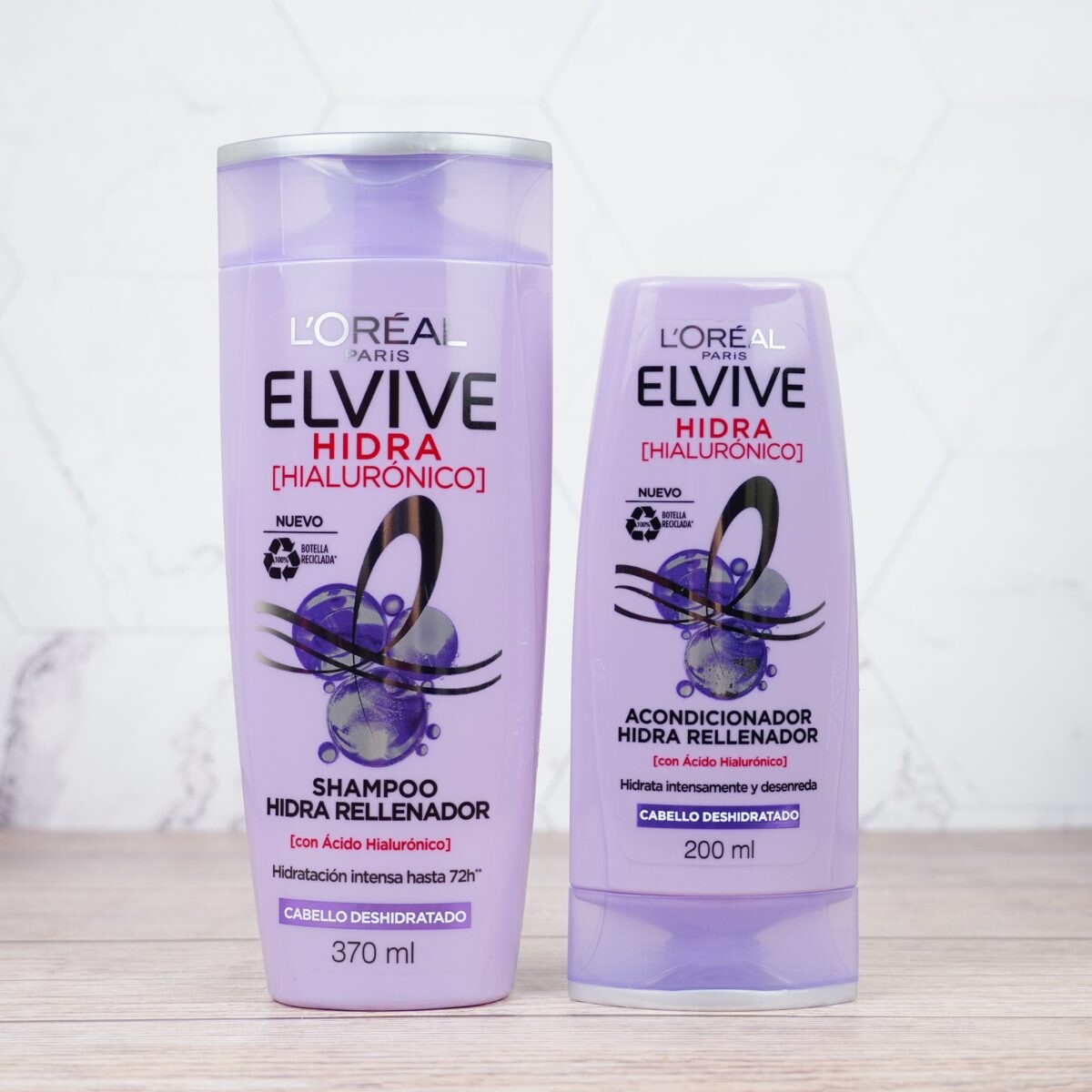 Pack shampoo + acondicionador Elvive hidra hialurónico 