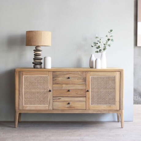 APARADOR MADERA NATURAL-BEIGE RENÉ