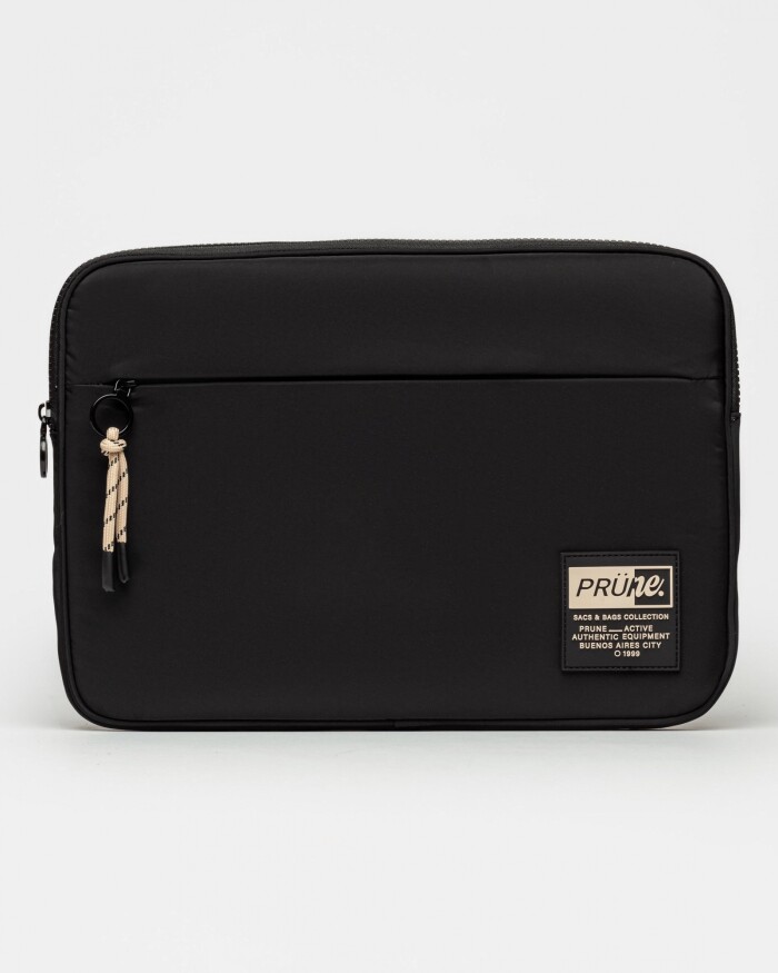 Porta laptop Forest en nylon Negro