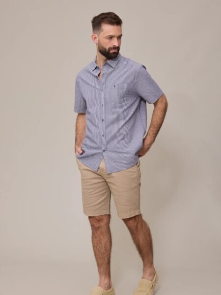 CAMISA POLANCO ESTURA AZUL