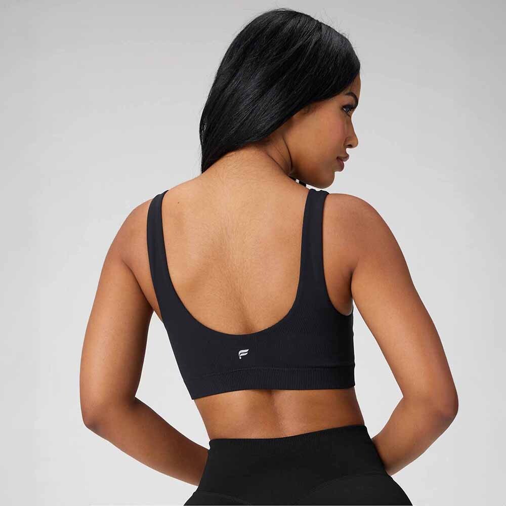 Bra Deportivo Sleek Seamless Low Impact Mujer Black