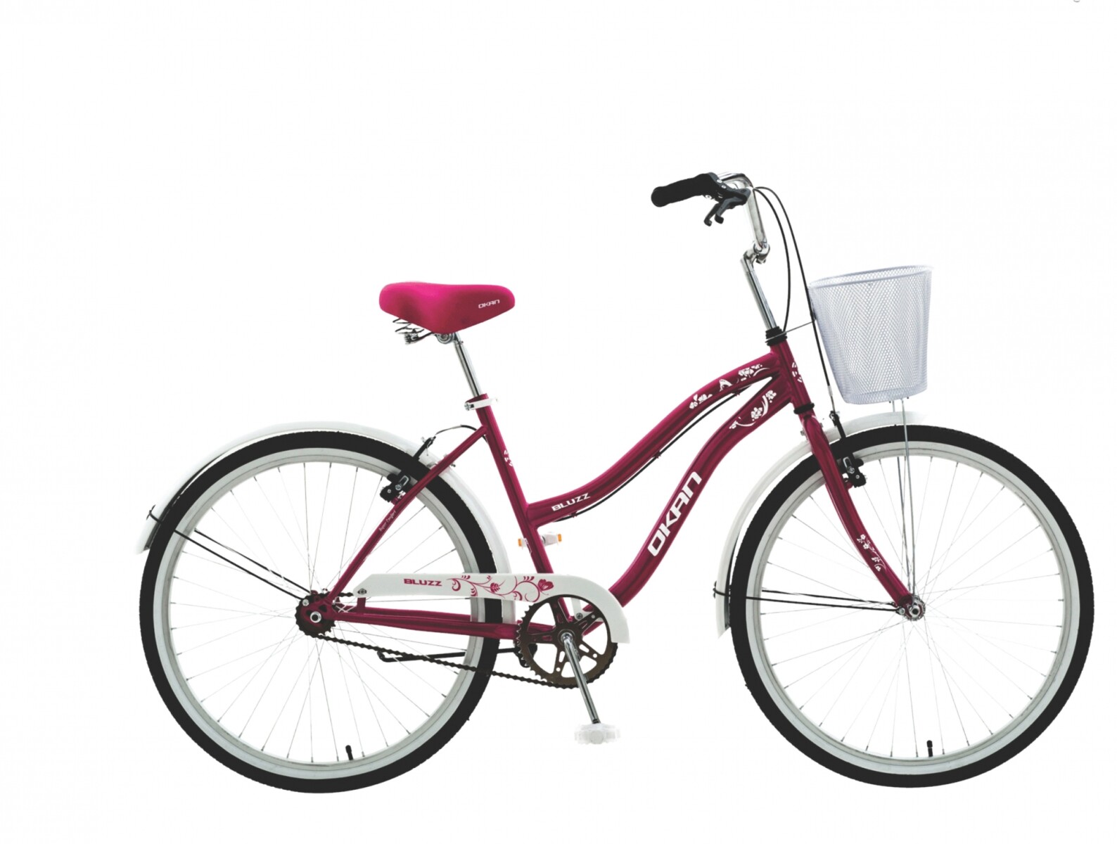 BICICLETA OKAN BLUZZ DAMA 26" - FUCXIA 