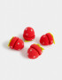 Accesorios Pelo Set Frutas Set De Ruleros Para Pelo - Rojo Frutilla