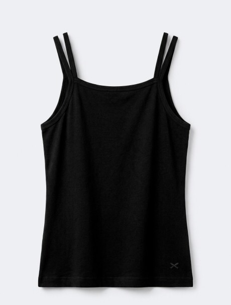 MUSCULOSA BÁSICA NEGRO