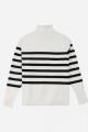 Sweater cuello rompeviento BLANCO