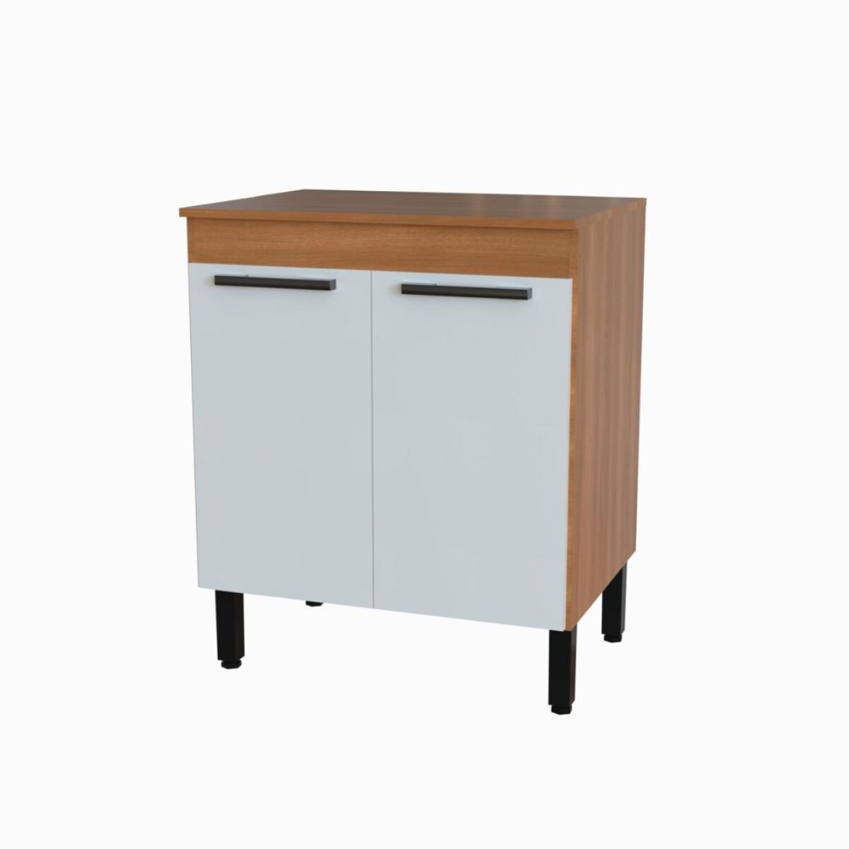 Bajo Mesada 2 Puetas FIRENZE 70cm Freijo/Blanco 