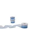 Cinta organza degrade - 23 mts AZUL