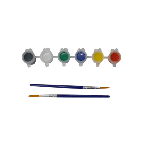 Kit artístico para colorear conejos de cerámica Kit Artístico Para Colorear Conejos De Cerámica