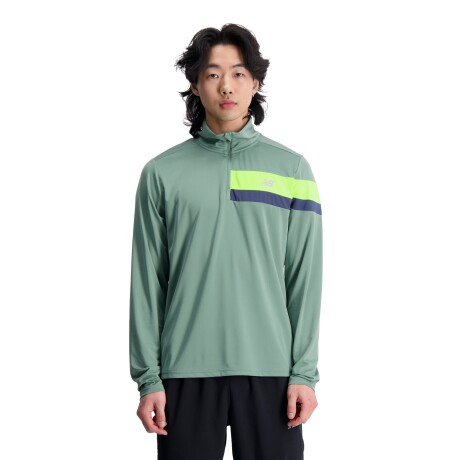 Buzo New Balance de hombre - Accelerate - MT23227DKJ GREEN