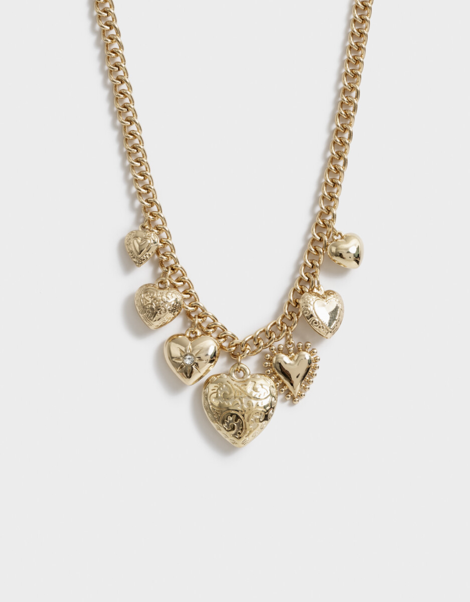Collar Corto Con Multidijes Bubble 