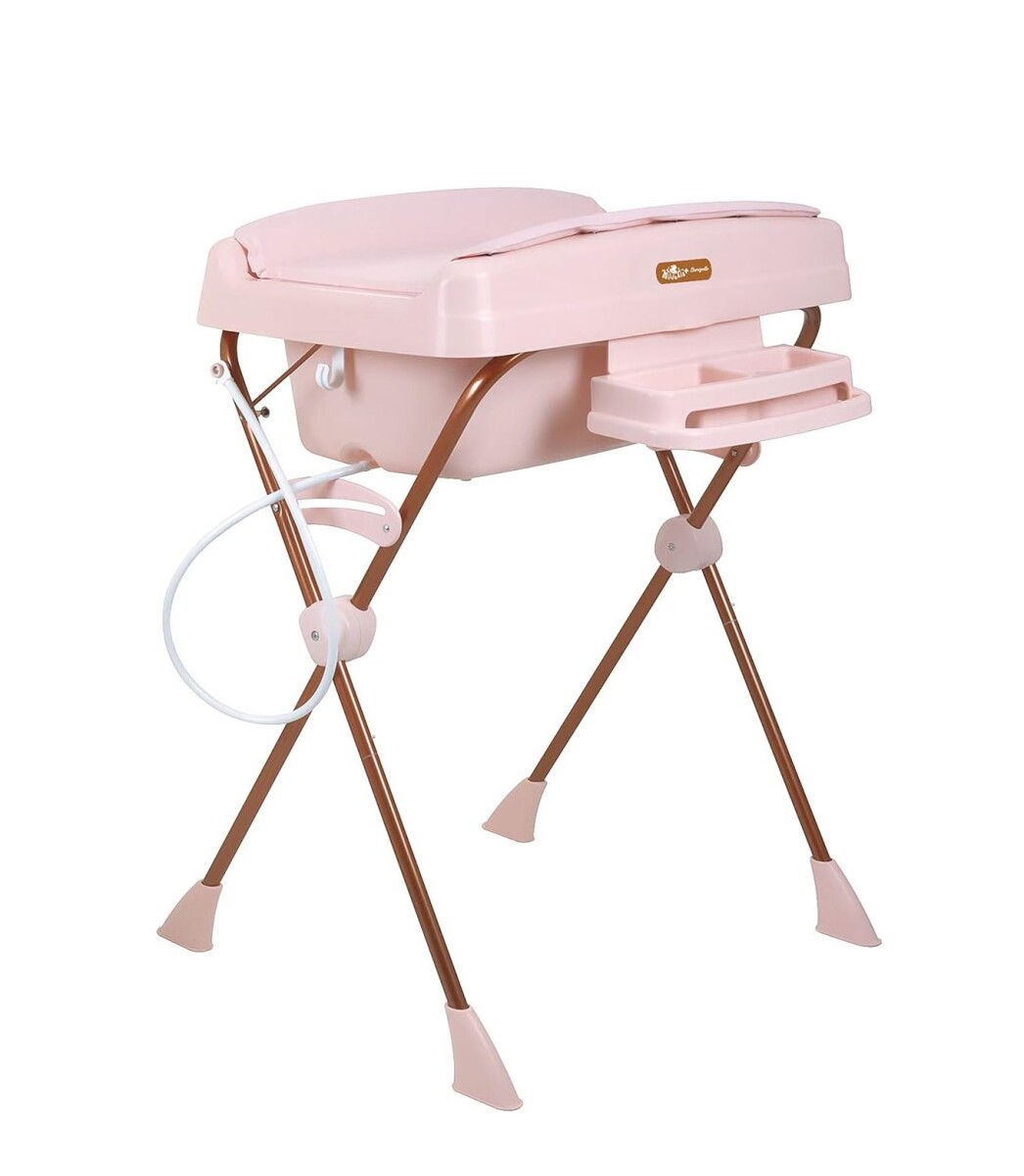 Bañito cambiador baño millenia rosa 