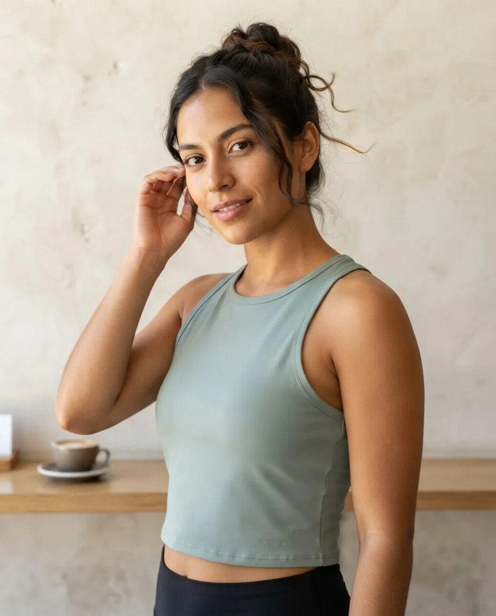 Musculosa Deportiva Oreiro - Verde 