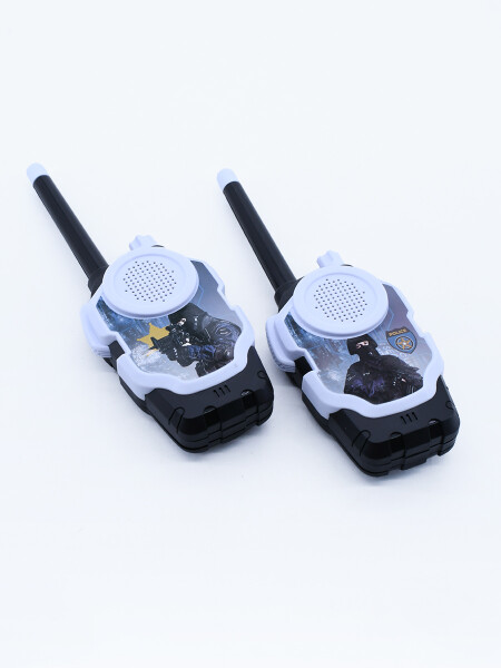 WALKIE TALKIE POLICE NEGRO