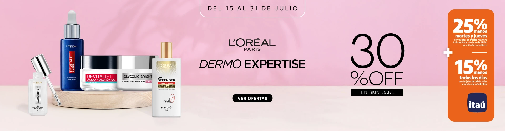 L'Oreal Skin 30%