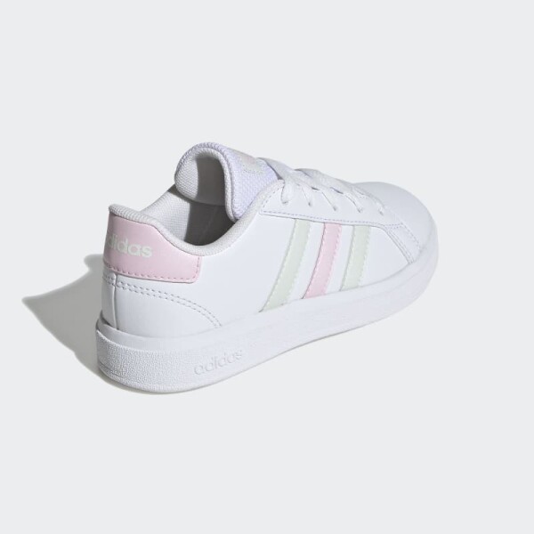 Championes Adidas Grand Court Lifestyle Ftwr White/crystal Jade/clear Pink