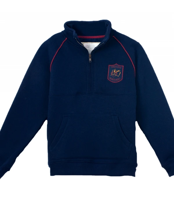 Buzo deportivo Colegio Santa Rita Navy