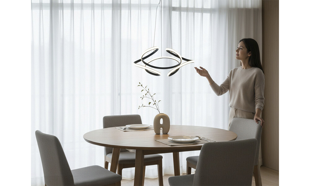 LUMINARIA LED CELIX NEGRO Luminaria Led Celix Negro