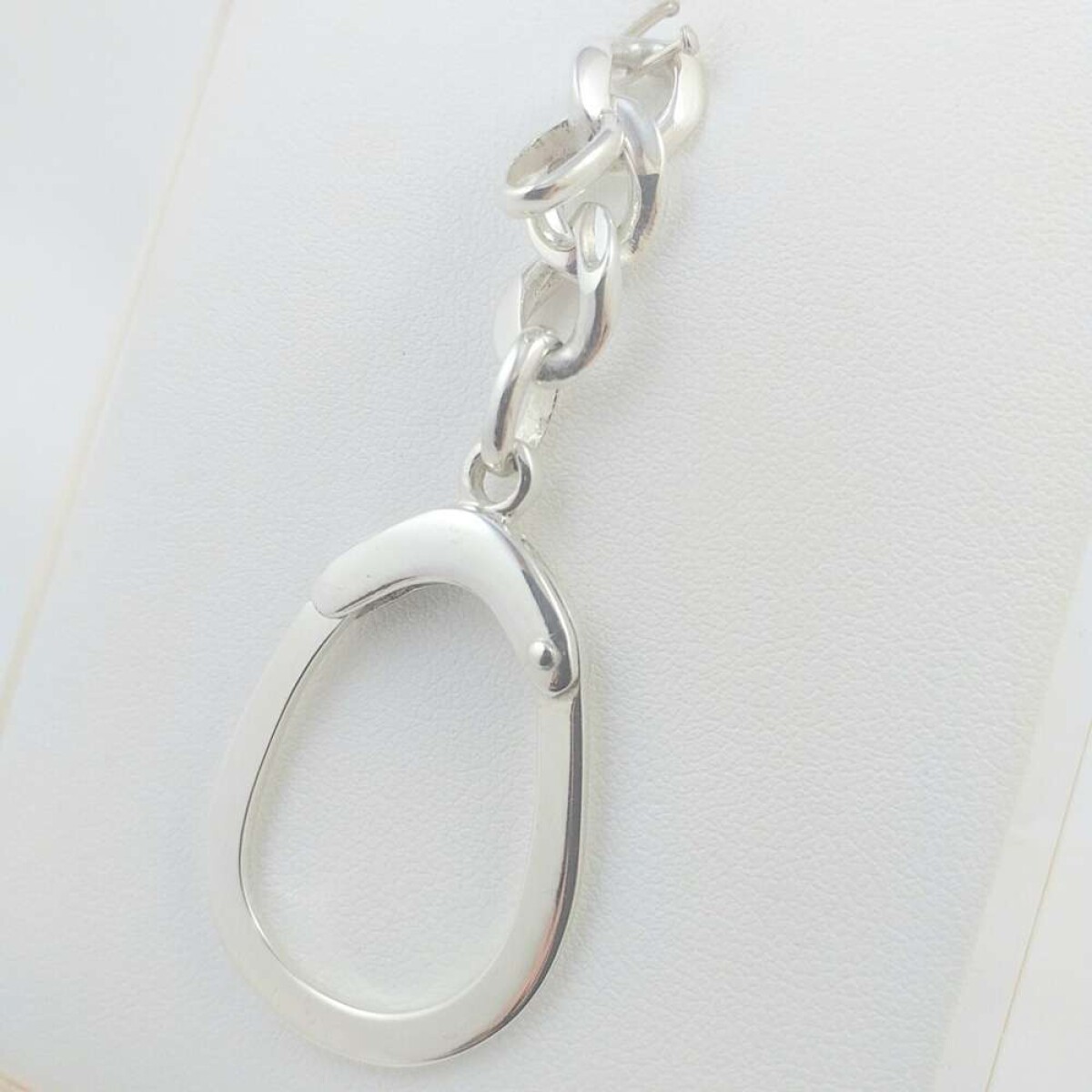 Sistema de llavero de Plata 925 - Largo Total 8 cm 