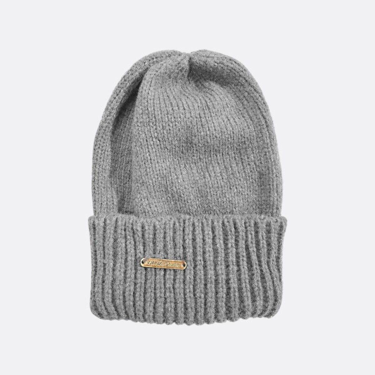 Gorro De Abrigo Denis Tejido Fino Varios Colores - Gris 