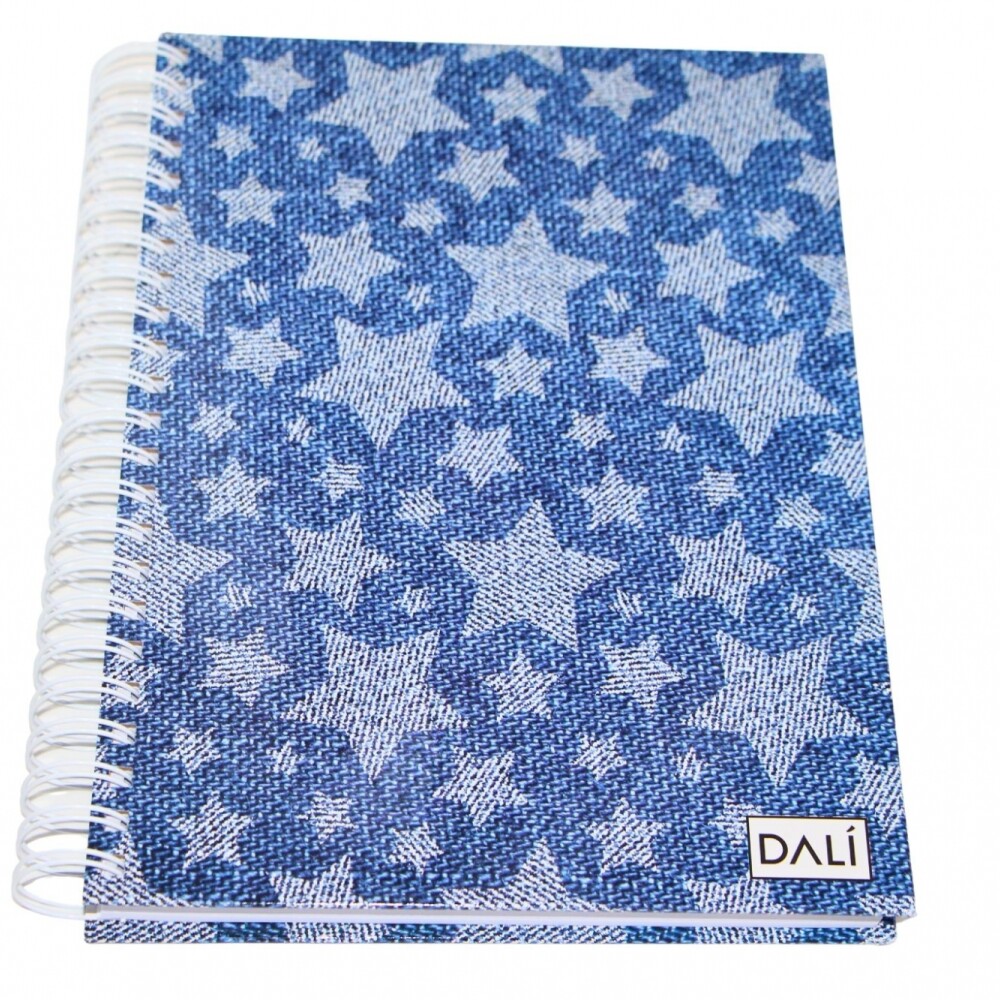 CUADERNOLA DALI 200 HOJAS SUPER TAPA DURA TAPA ESTRELLAS
