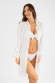 Camisola satin Blanco