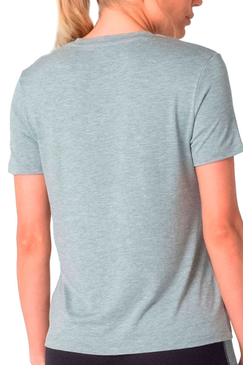 REMERA MUJER FILA LETTER FIT Gris