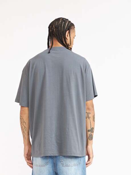 REMERA OVERSIZE RENO AZUL PIEDRA